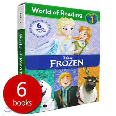    6 Ʈ  1 :  ܿձ World of Reading : Disney Frozen Set