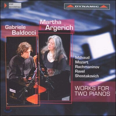 Martha Argerich 미요 / 모차르트 / 라벨: 두 대의 피아노를 위한 작품 (Milhaud / Mozart / Ravel: Works for Two Pianos)