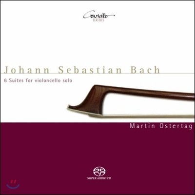 Martin Ostertag :  ÿ  (Bach: 6 Suites for Violoncello Solo BWV1007-1012)