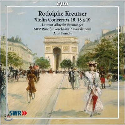 Laurent Albrecht Breuninger ε ũó: ̿ø ְ 15, 18, 19 (Rodolphe Kreutzer: Violin Concertos)