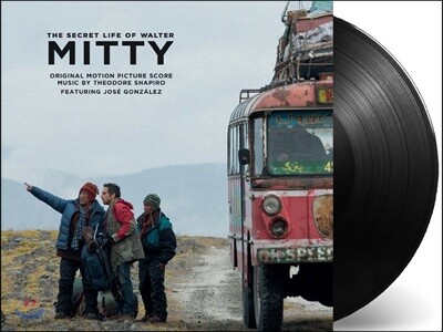Theodore Shapiro,JOSE GONZALEZ — 월터의 상상은 현실이 된다 오리지널 스코어 영화음악 (The Secret Life Of Walter Mitty OST by Theodore Shapiro) 앨범 커버