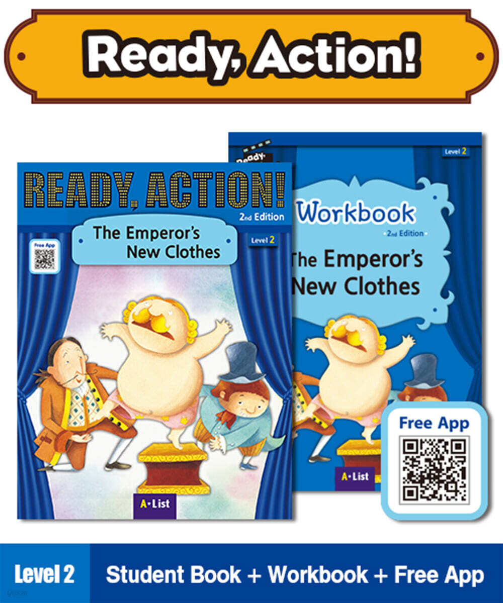 Ready Action Level 2 : The Emperor's New Clothes (SB+WB)