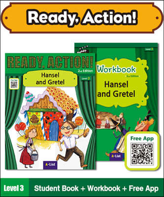 Ready Action Level 3 : Hansel and Gretel (SB+WB)