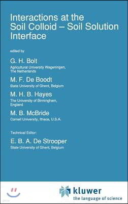 Interactions at the Soil Colloid: Soil Solution Interface