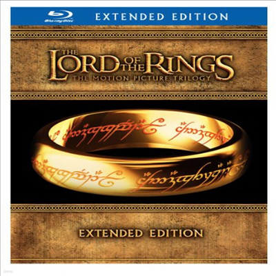 Lord of the Rings: The Motion Picture Trilogy (The Fellowship of the Ring / The Two Towers / The Return of the King Extended Editions) ( ) (ѱ۹ڸ)(Blu-ray)