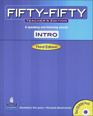 Fifty-Fifty Intro : Teacher's Edition with CD-Rom