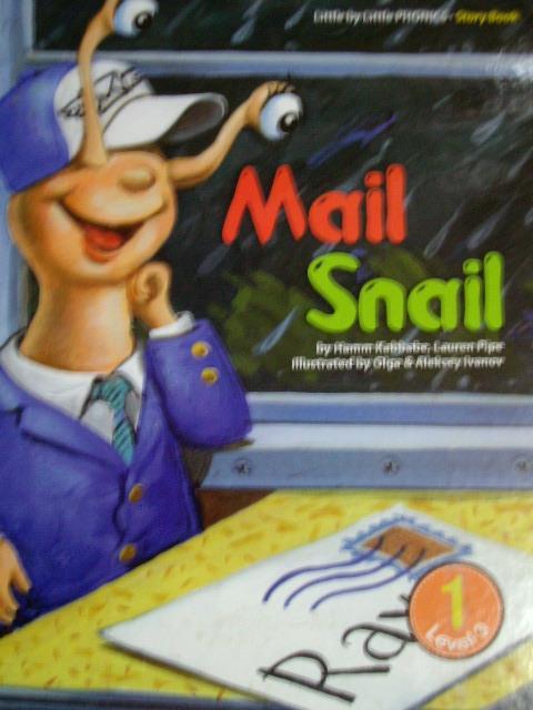 Mail Snail 1 (Level 3) - Little by Little PHONICSㆍStory Book (Hardcover)