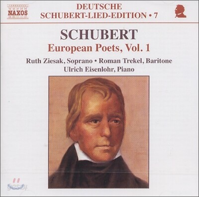 Ulrich Eisenlohr 슈베르트: 유러피안 시로 만든 가곡 1집 (European Poets Vol. 1)