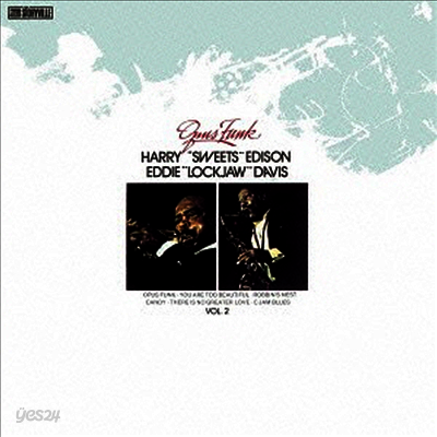 Eddie 'Lockjaw' Davis/Harry 'Sweets' Edison - Opus Funk Vol.2 (Remastered)(Ltd. Ed)(일본반)(CD)