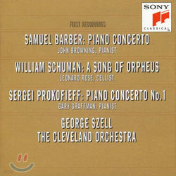 Barber : Piano Concerto / William Schuman : A Song of Orpheus, etc. : George Szell