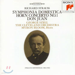 R. Strauss : Symphonia DomesticaHorn Concerto No.1Don Juan : George Szell