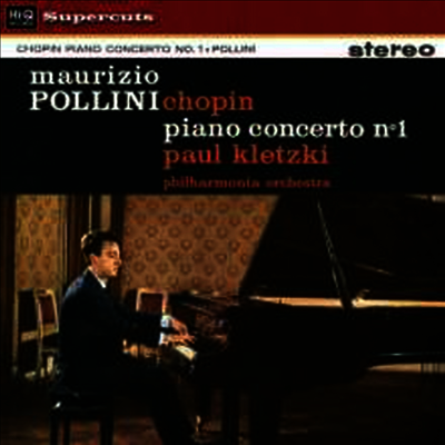 Maurizio Pollini — 쇼팽: 피아노 협주곡 1번 (Chopin: Piano Concerto No.1) - Maurizio Pollini 앨범 커버