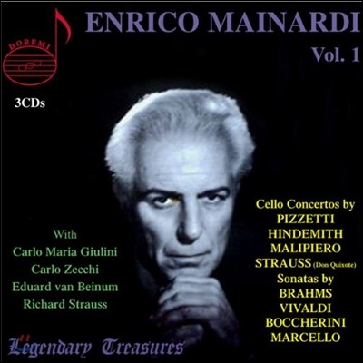 엔리코 마이나르디의 예술 1집 (Enrico Mainardi Legendary Treasures Vol.1)
