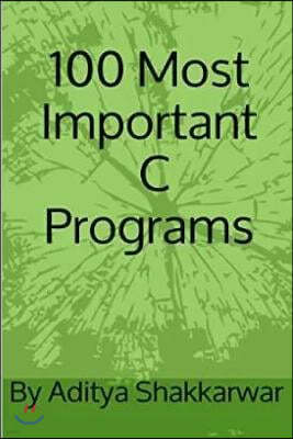 100 Most Important C Programs