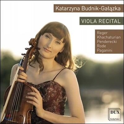 Katarzyna Budnik-Galazka 비올라 리사이틀 - 막스 레거 / 하차투리안 / 펜데레츠키 / 파가니니 (Viola Recital - Max Reger / Khachaturian / Penderecki)