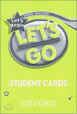 [3]Let's Go Let's Begin : Student Cards