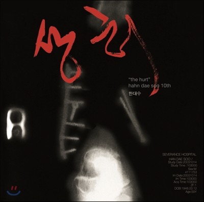 한대수 — 11집 상처 (The Hurt) 앨범 커버
