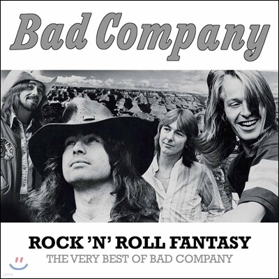 Bad Company — Rock'n'Roll Fantasy: The Very Best Of (배드 컴퍼니 베스트 앨범) 앨범 커버