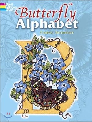 Butterfly Alphabet Coloring Book