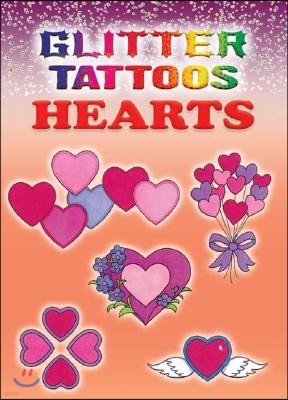 Glitter Tattoos Hearts