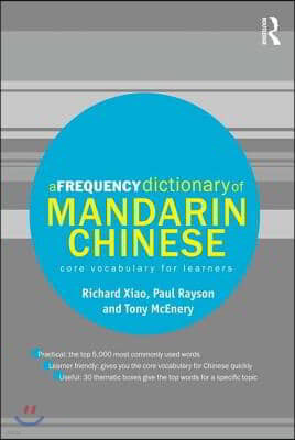 Frequency Dictionary of Mandarin Chinese