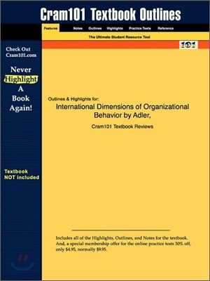 Studyguide for International Dimensions of Organizational Behavior by Adler, ISBN 9780324057867