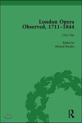 London Opera Observed 1711-1844, Volume II