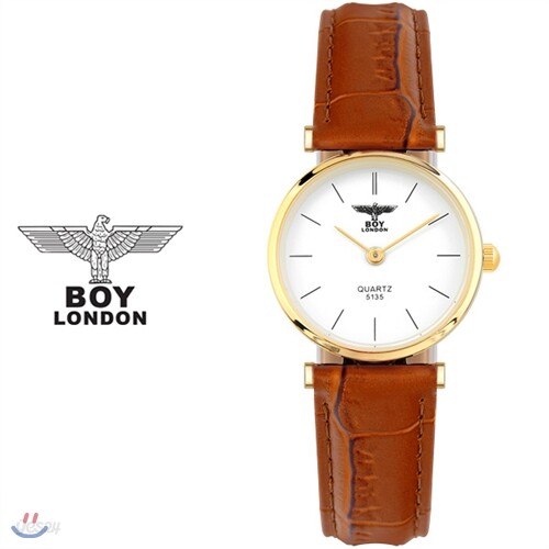 [BOY LONDON] 보이런던 BLD5135L-GD 여성용 가죽 손목시계[한국본사정품]