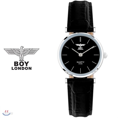[BOY LONDON] 보이런던 BLD5135L-BK 여성용 가죽 손목시계[한국본사정품]