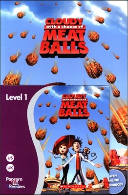 Popcorn ELT Readers Level 1 : Cloudy with a Chance of Meatballs