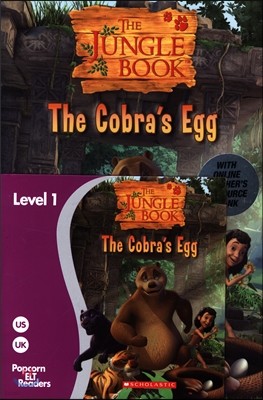 Popcorn ELT Readers Level 1 : Jungle Book : The Cobra's Egg