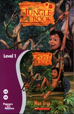 Popcorn ELT Readers Level 1 : Jungle Book : The Man Trap
