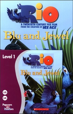Popcorn ELT Readers Level 1 : Rio 1: Blu and Jewel