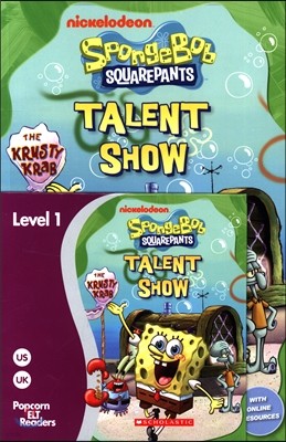 Popcorn ELT Readers Level 1 : Spongebob Squarepants: Talent Show  