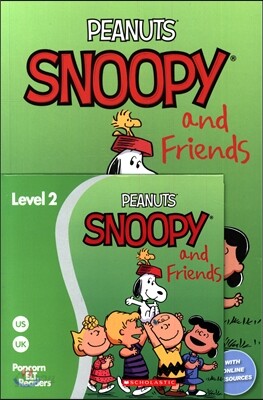 Popcorn ELT Readers Level 2 : Peanuts: Snoopy and Friends