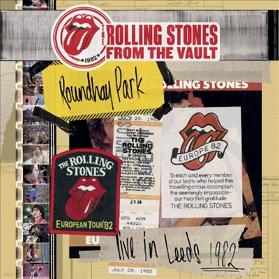 Rolling Stones — From The Vault: Live In Leeds 1982 (Gatefold Cover) 앨범 커버