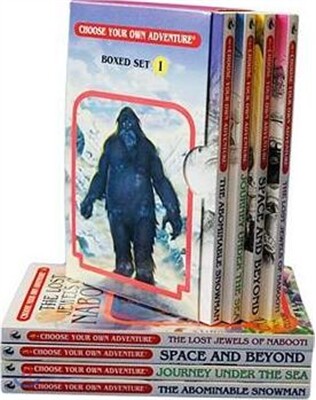 Choose Your Own Adventure 4-Book Boxed Set #1: Origin Four (the Abominable Snowman, Journey Under the Sea, Space and Beyond, the Lost Jewels of Naboot