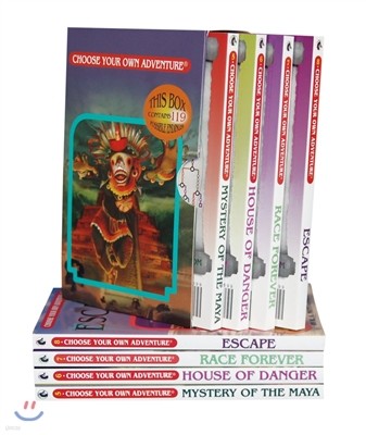 Choose Your Own Adventure 4-Book Boxed Set #2 (Mystery of the Maya, House of Danger, Race Forever, Escape)