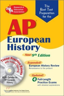 AP European History with CD-ROM (REA), 9/e