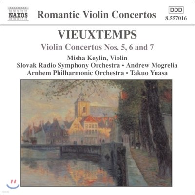 Misha Keylin Ӹ : ̿ø ְ 5, 6, 7 (Henri Vieuxtemps: Violin Concertos Nos. 5, 6 & 7)