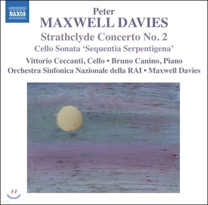 Vittorio Ceccanti 피터 맥스웰 데이비스: 스트래스클라이드 협주곡 2번, 첼로 소나타 (Peter Maxwell Davies: Strathclyde Concerto, Cello Sonata)