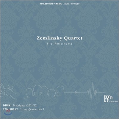 Zemlinsky Quartet 장-자크 뒨키: '마드리갈' / 쳄린스키: 현악 사중주 1번 (Dunki: 'Madrigaux' / Zemlinsky: String Quartet No.1 Op.4)