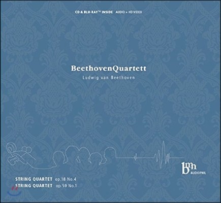 Beethoven Quartett 亥:   Op.18 No.4, Op.59 No.1 (Beethoven: String Quartets)