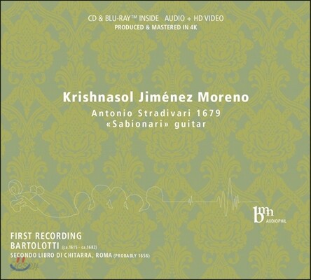 Krishnasol Jimenez Moreno 바르톨로티: 기타 모음곡 (Bartolotti: Suites for Guitar)