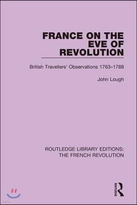 France on the Eve of Revolution