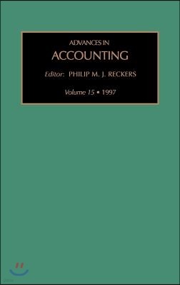 Advances in Accounting: Volume 15