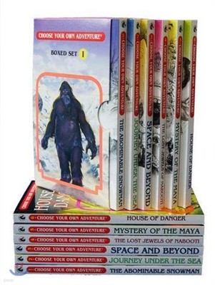 Choose Your Own Adventure 6- Book Boxed Set #1 (the Abominable Snowman, Journey Under the Sea, Space and Beyond, the Lost Jewels of Nabooti, Mystery o