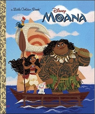 Moana Little Golden Book