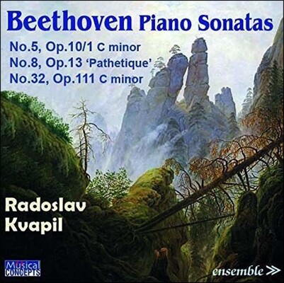 Radoslav Kvapil 베토벤: 피아노 소나타 5번, 8번 '비창', 32번 (Beethoven: Piano Sonata Op.10/1, Op.13 'Pathetique', Op.111)