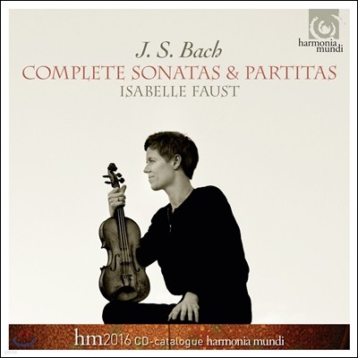 Isabelle Faust :  ̿ø ҳŸ ĸƼŸ  - ں Ŀ콺Ʈ (Bach: Complete Sonatas & Partitas BWV1001-1006) ߸
